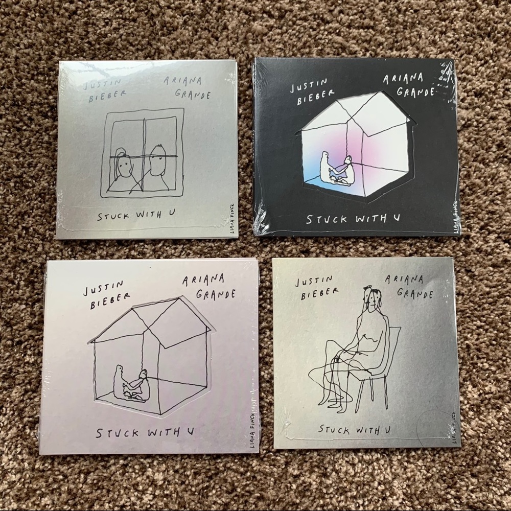NEW Ariana Grande Stuck With U CD Set